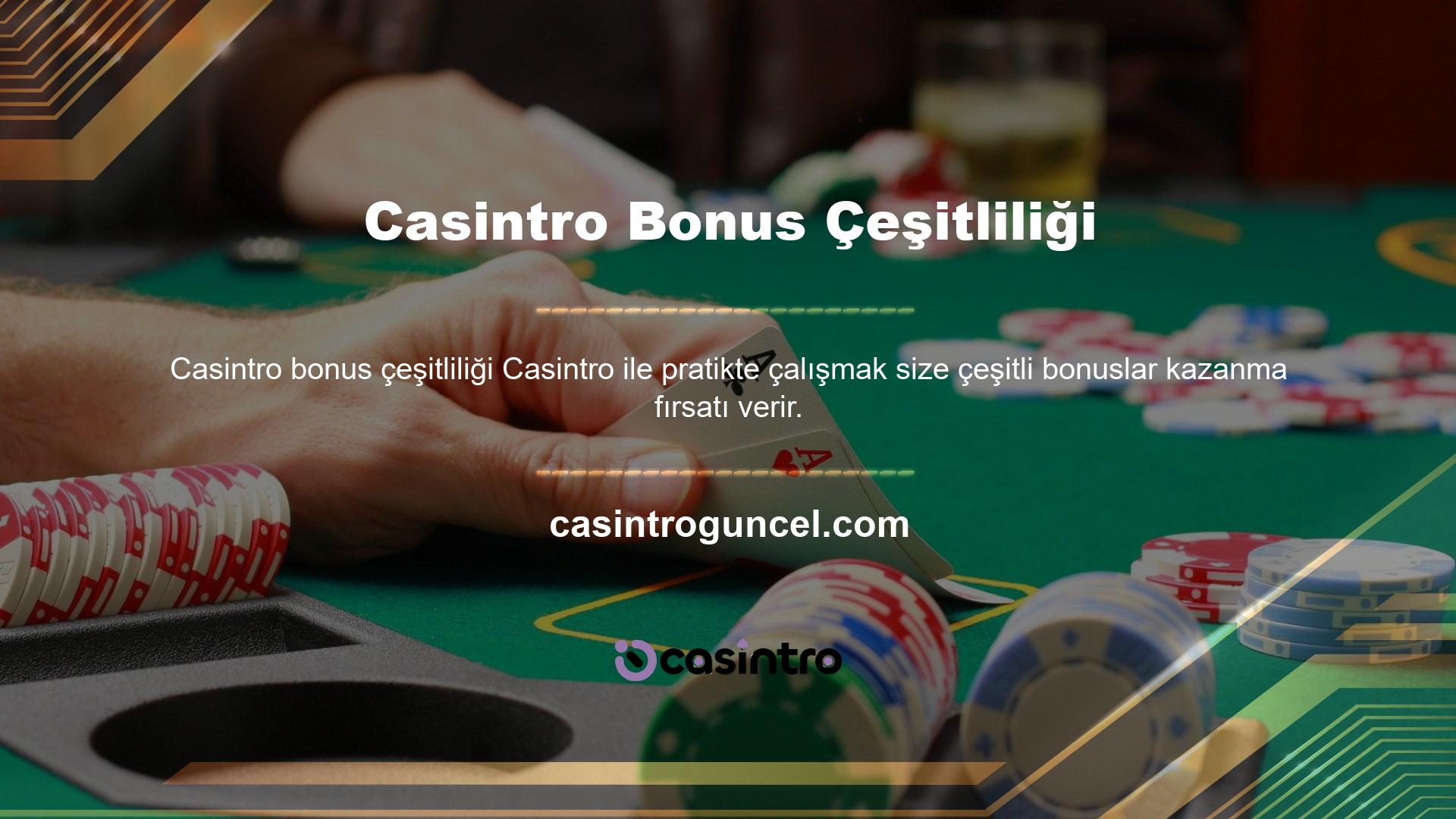 Lisansın Casintro güvenilirliği üzerinde büyük bir etkisi vardır