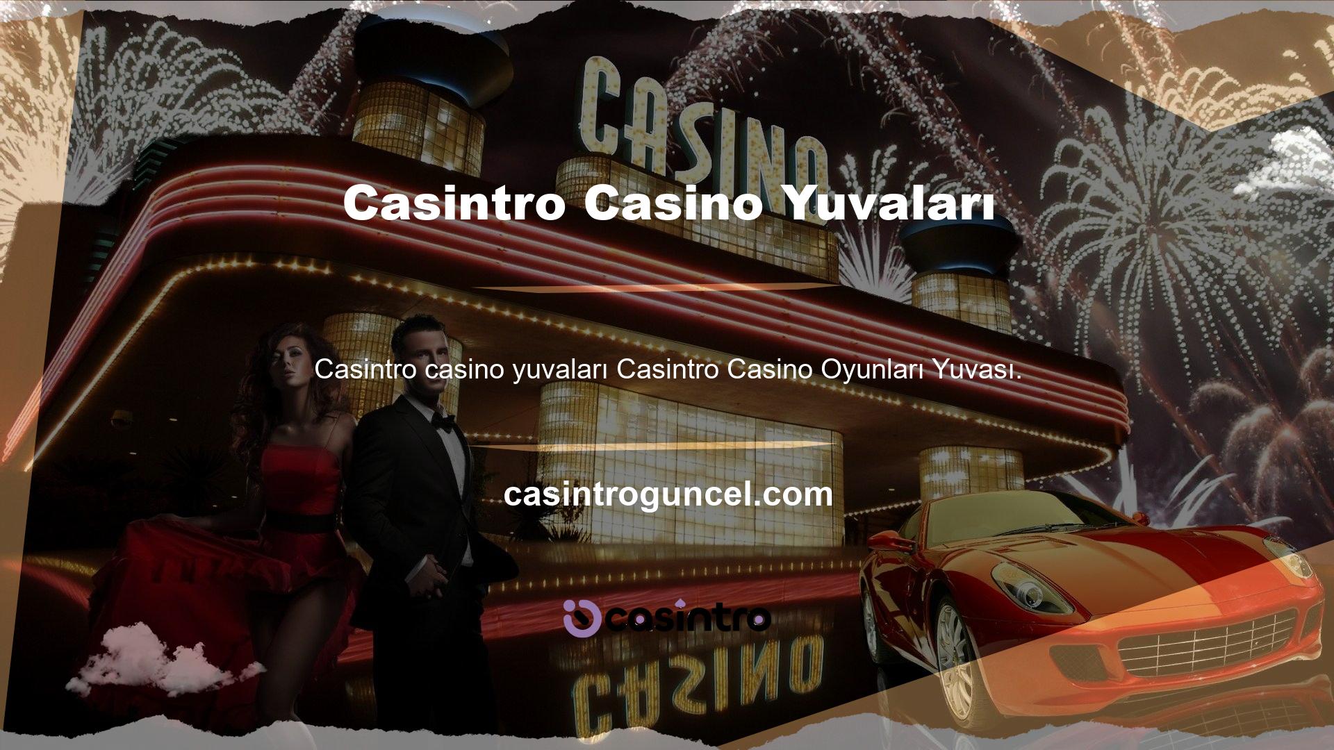 Casintro Casino Oyunları, internette birçok bahis sitesi olduğunu görecek